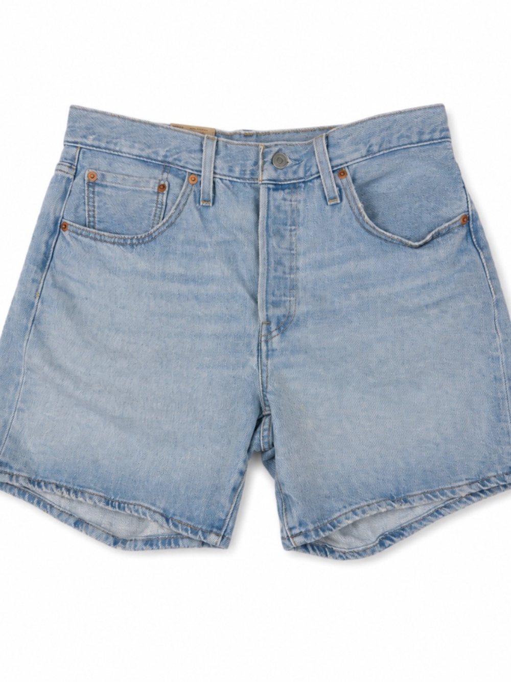NWT Levi's 501 Original High Rise Denim Shorts Light Wash Blue Jean Women's W31